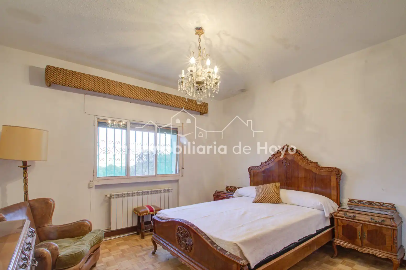 Dormitori de Casa o xalet en venda en Hoyo de Manzanares amb Calefacció, Jardí privat i Terrassa