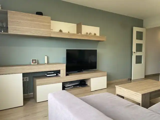 Sala d'estar de Pis en venda en Montcada i Reixac amb Aire condicionat, Calefacció i Parquet