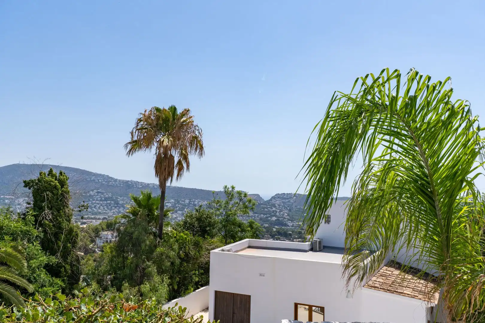 Außenansicht von Haus oder Chalet zum Verkauf in Moraira mit Klimaanlage, Privatgarten und Terrasse