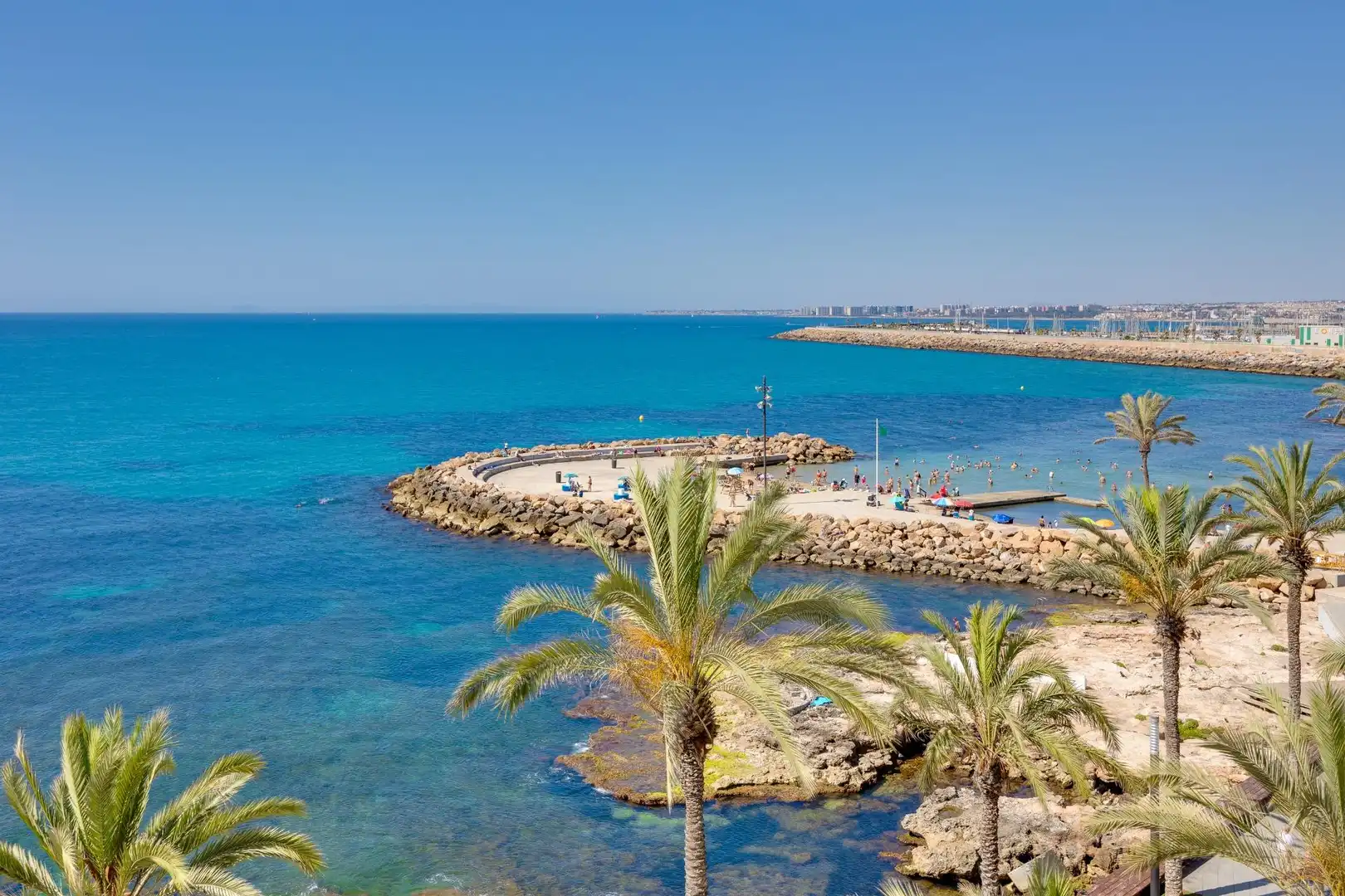 Exterior view of Study for sale in Torrevieja  with Air Conditioner, Terrace and Balcony
