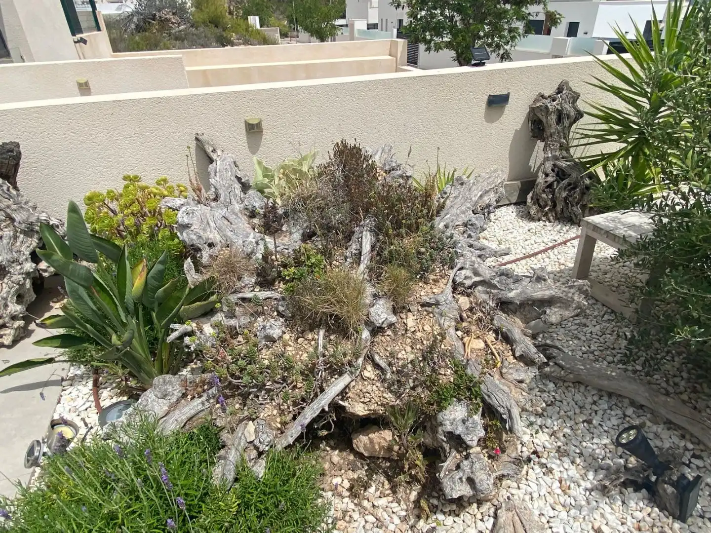 Jardín de Casa o chalet en venta en Polop con Aire acondicionado, Terraza y Piscina