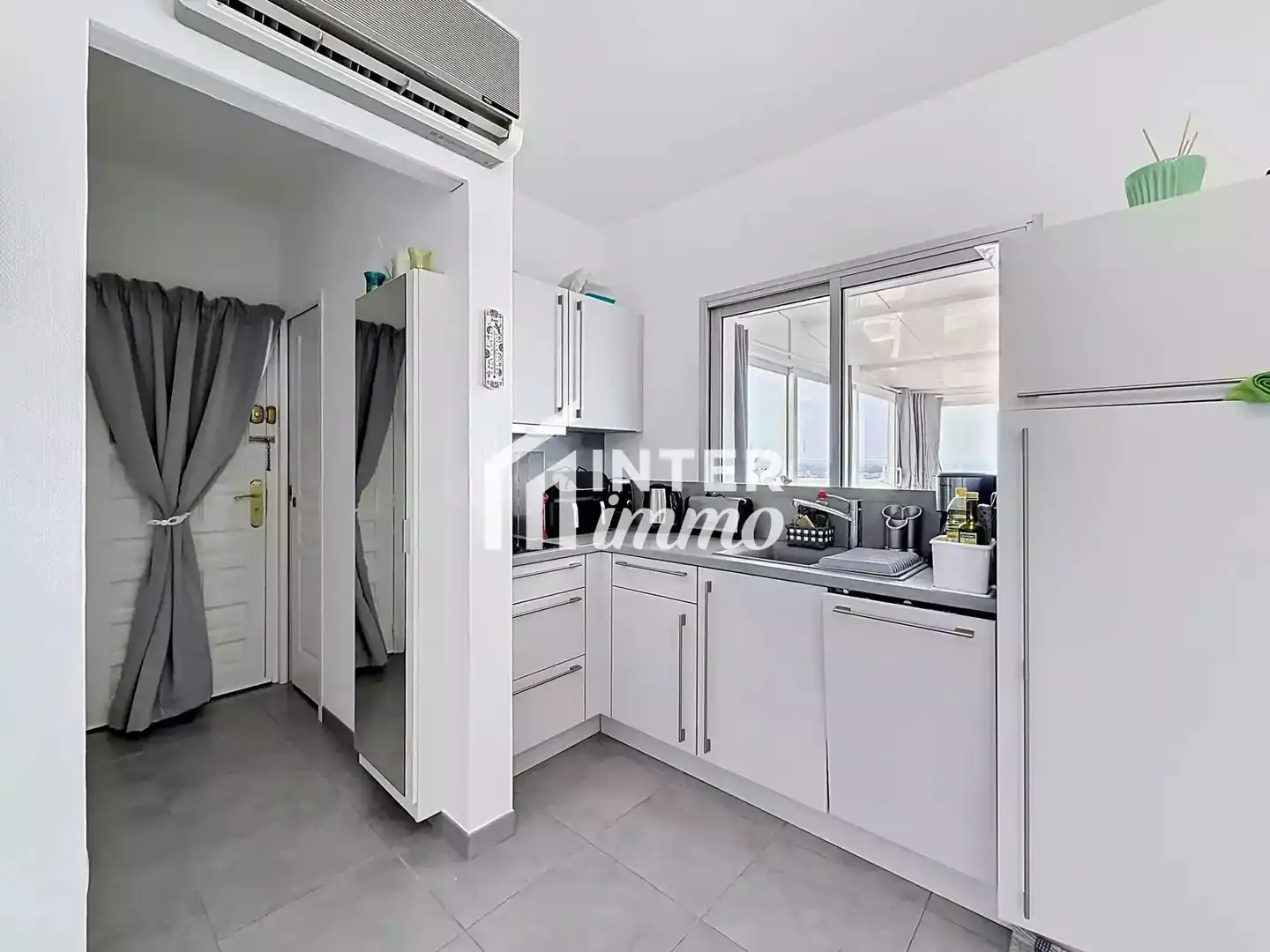 Cocina de Apartamento en venta en Roses con Calefacción, Terraza y Amueblado