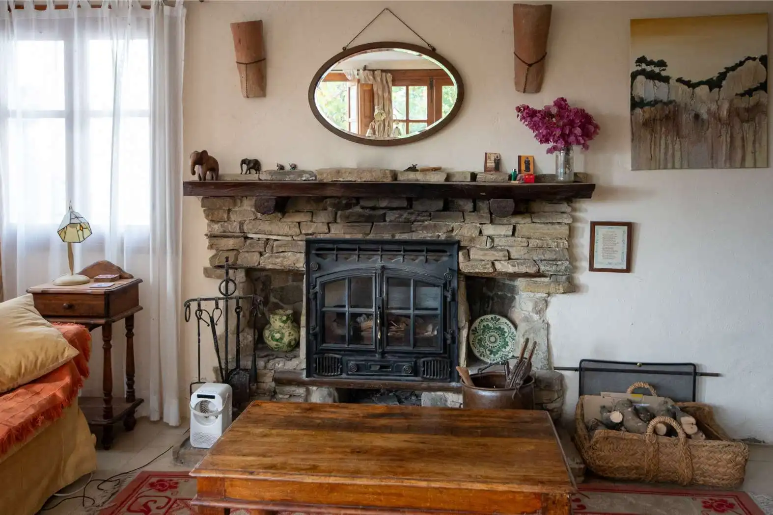 Living room of Houses for sale in Periana  with Air Conditioner, Private garden and Terrace