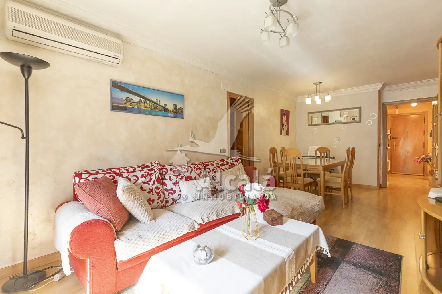 Sala de estar de Piso en venta en Torrejón de Ardoz con Calefacción, Parquet y Terraza