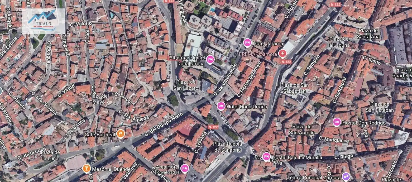 Vista exterior de Pis en venda en Zamora Capital  amb Terrassa
