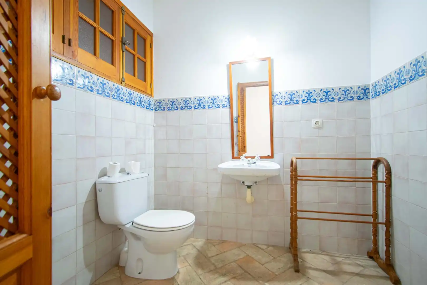 Baño de Casa o chalet en venta en Valencina de la Concepción con Aire acondicionado, Jardín privado y Terraza