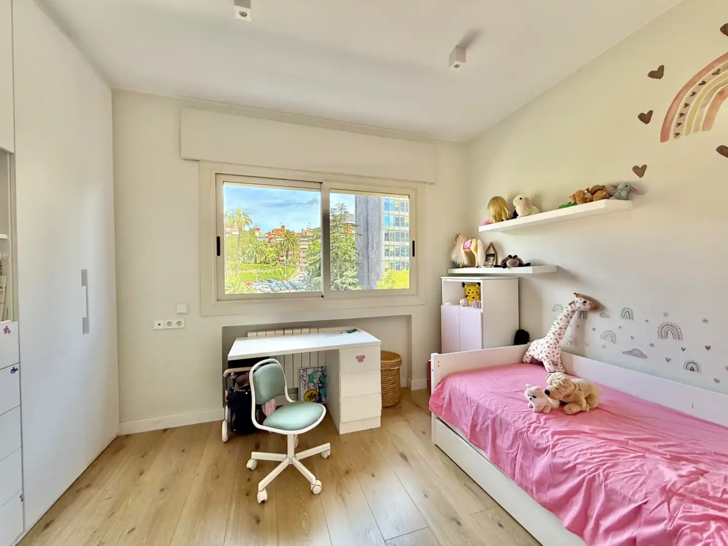 Habitación de Piso de alquiler en Barcelona con Aire acondicionado, Calefacción y Parquet