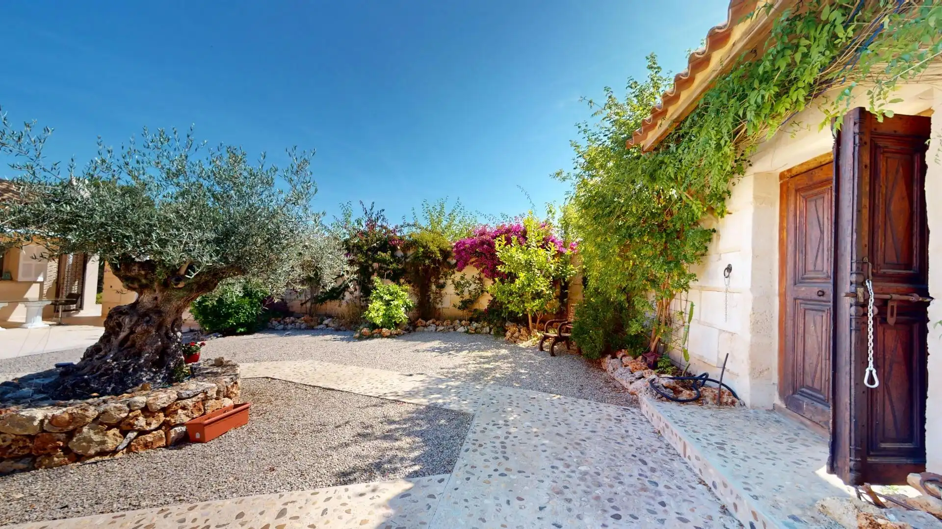 Jardí de Finca rústica en venda en Sencelles amb Aire condicionat, Calefacció i Jardí privat