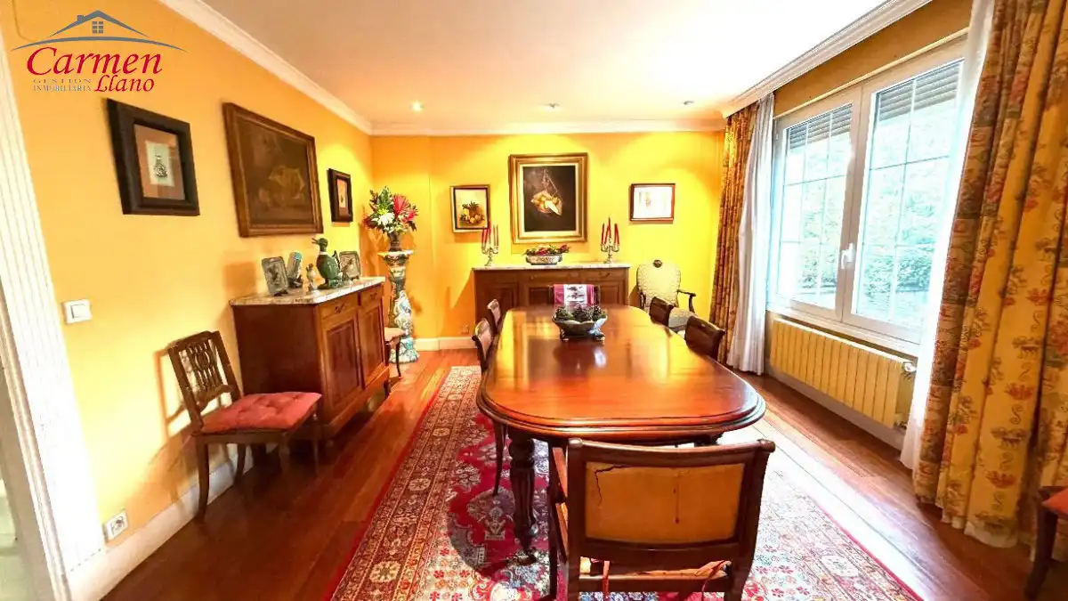 Dining room of Detached homes for sale in Getxo   with Heating, Private garden and Storage room