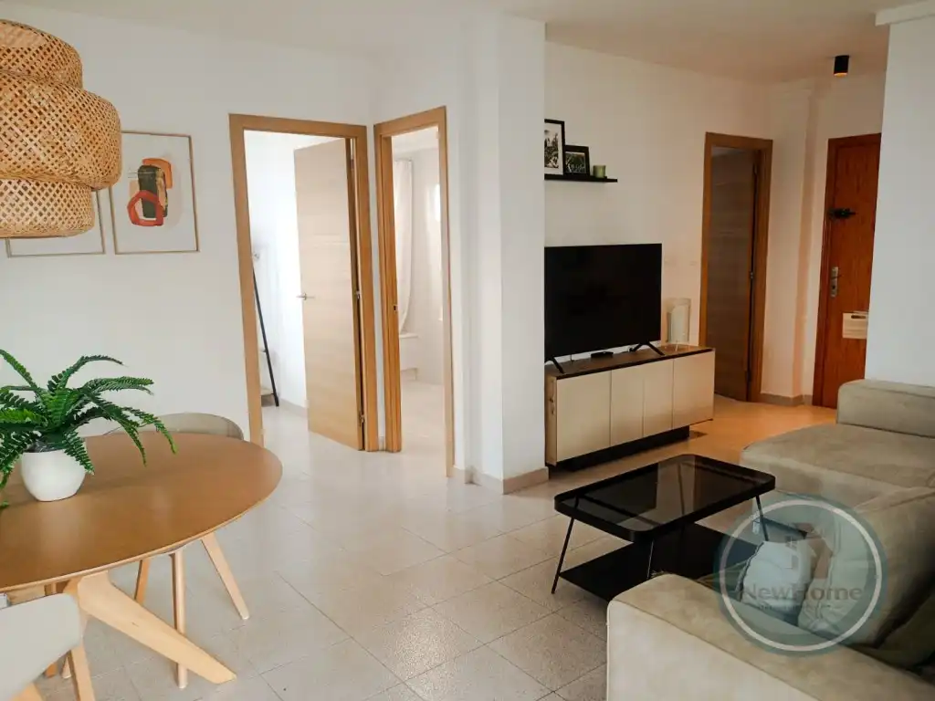Sala d'estar de Àtic en venda en Santa Pola amb Jardí privat, Terrassa i Piscina comunitària
