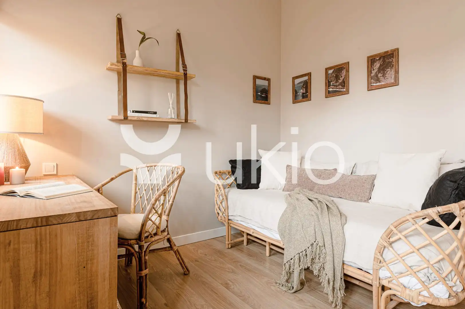 Habitación de Apartamento de alquiler en Madrid con Aire acondicionado, Calefacción y Terraza