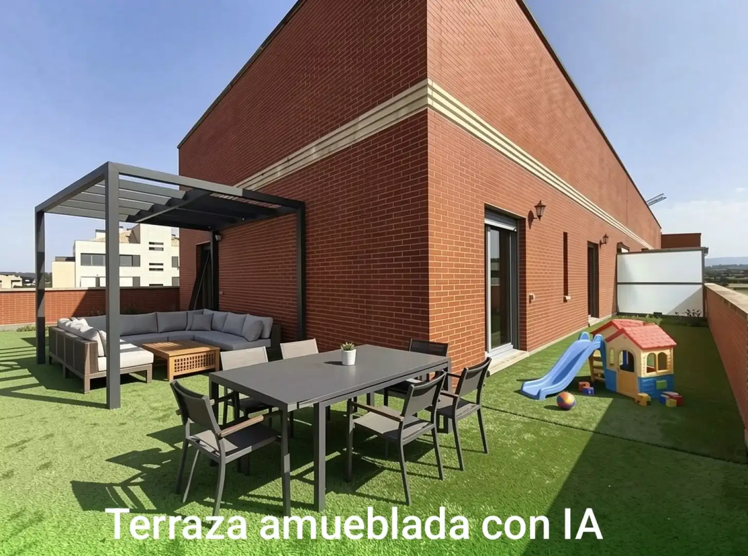 Terraza de Piso en venta en  Logroño con Aire acondicionado, Jardín privado y Parquet