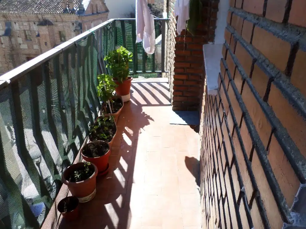 Balcony of Flat for sale in Móstoles  with Heating, Terrace and Oven