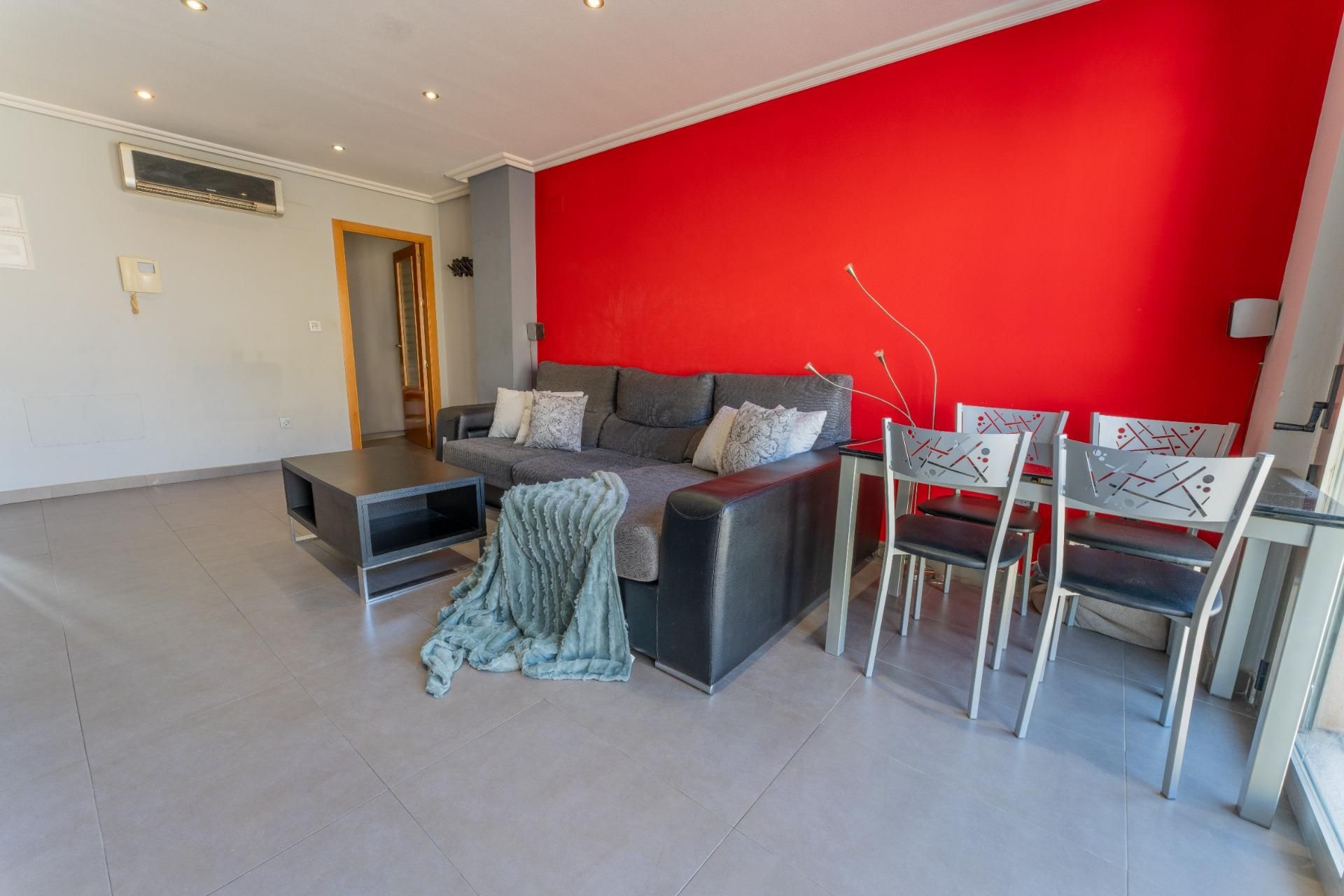 Living room of Flat for sale in Elche / Elx  with Air Conditioner and Balcony