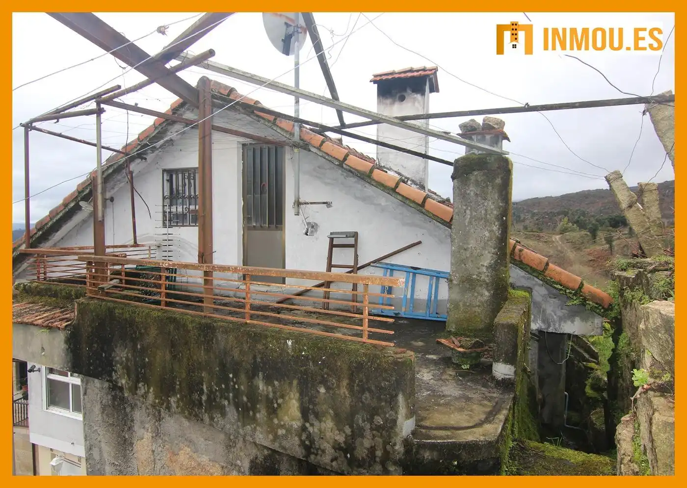 Vista exterior de Casa o chalet en venta en Carballeda de Avia con Calefacción, Jardín privado y Terraza
