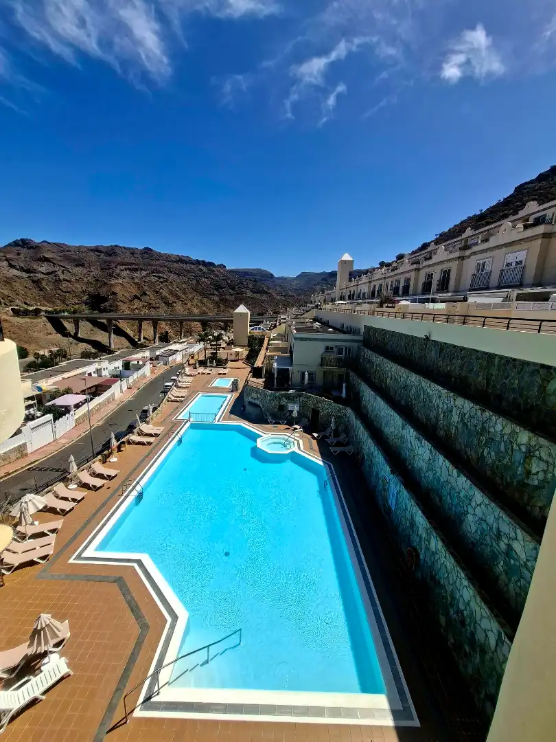 Exterior view of Duplexes for rent in Mogán  with Community pool