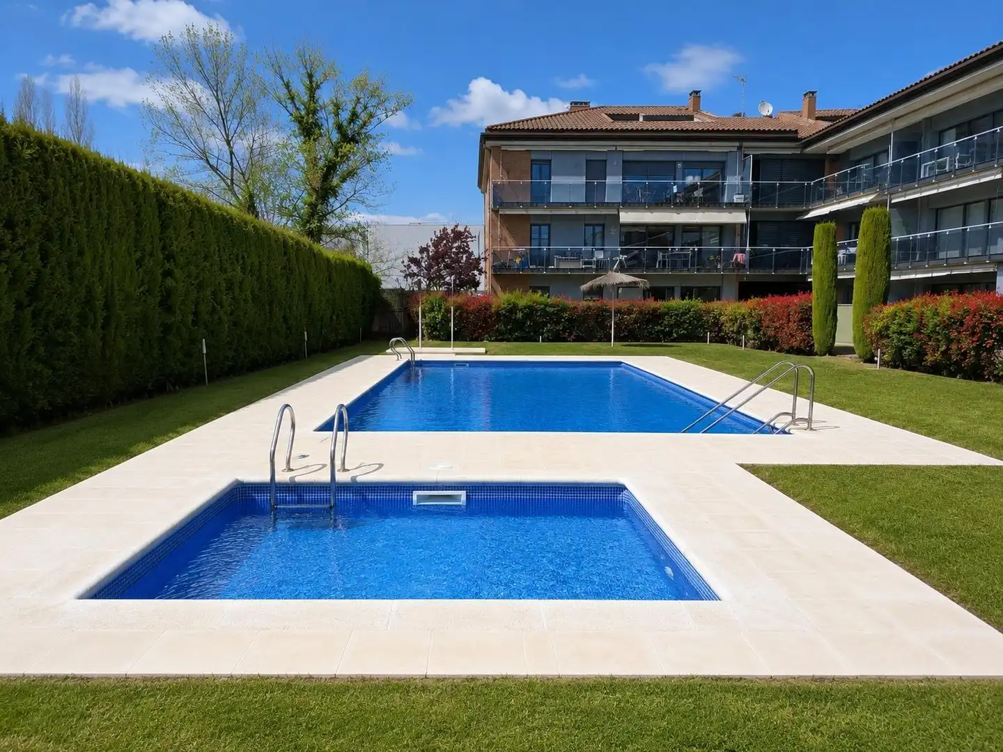 Piscina de Àtic en venda en Calonge i Sant Antoni amb Calefacció, Jardí privat i Terrassa