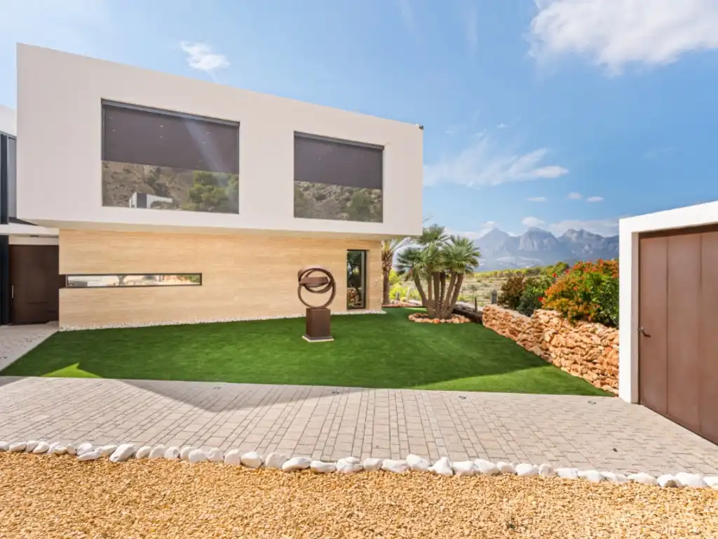 Terraza de Casa o chalet en venta en Altea con Aire acondicionado, Calefacción y Jardín privado