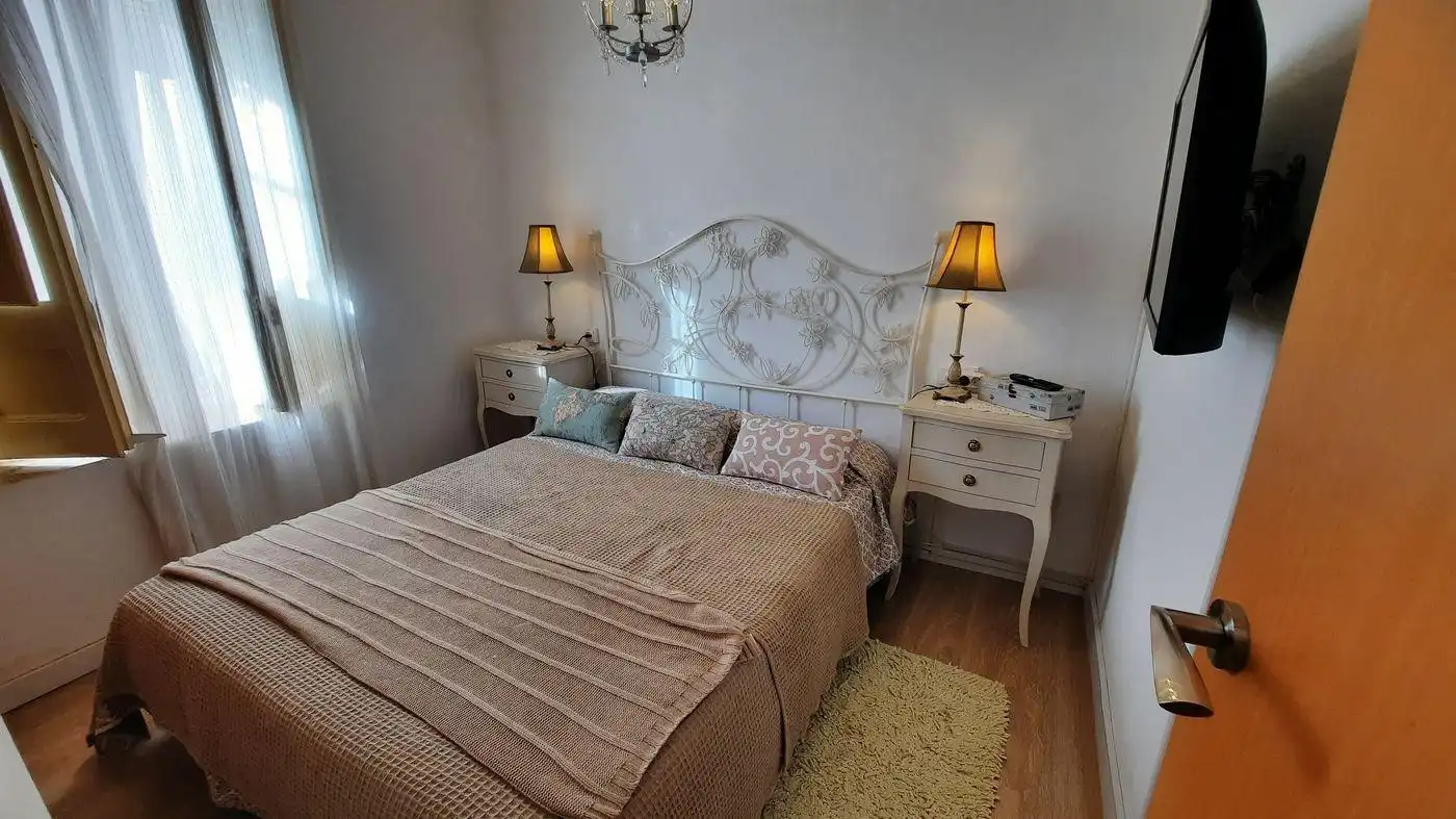 Bedroom of Apartments for sale in La Ràpita  with Air Conditioner, Parquet flooring and Furnished