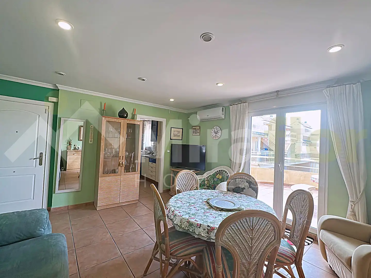 Dining room of Attic for sale in Dénia  with Air Conditioner, Furnished and Oven