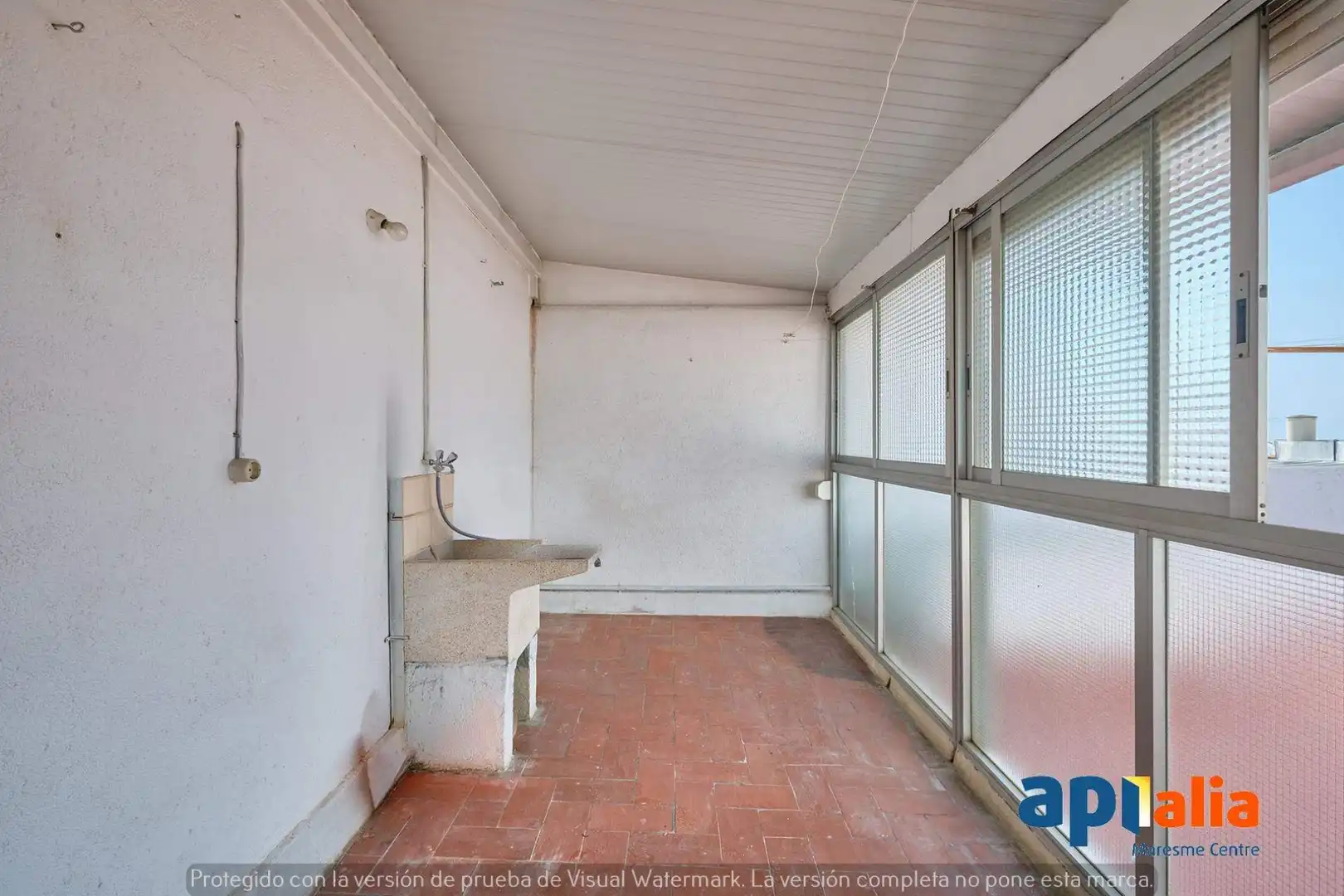 Balcony of Country homes for sale in Mataró  with Heating, Terrace and Storage room