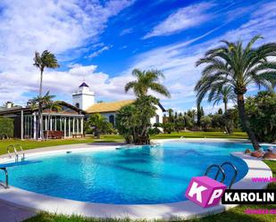 Jardí de Casa o xalet en venda en Elche / Elx amb Aire condicionat, Terrassa i Piscina