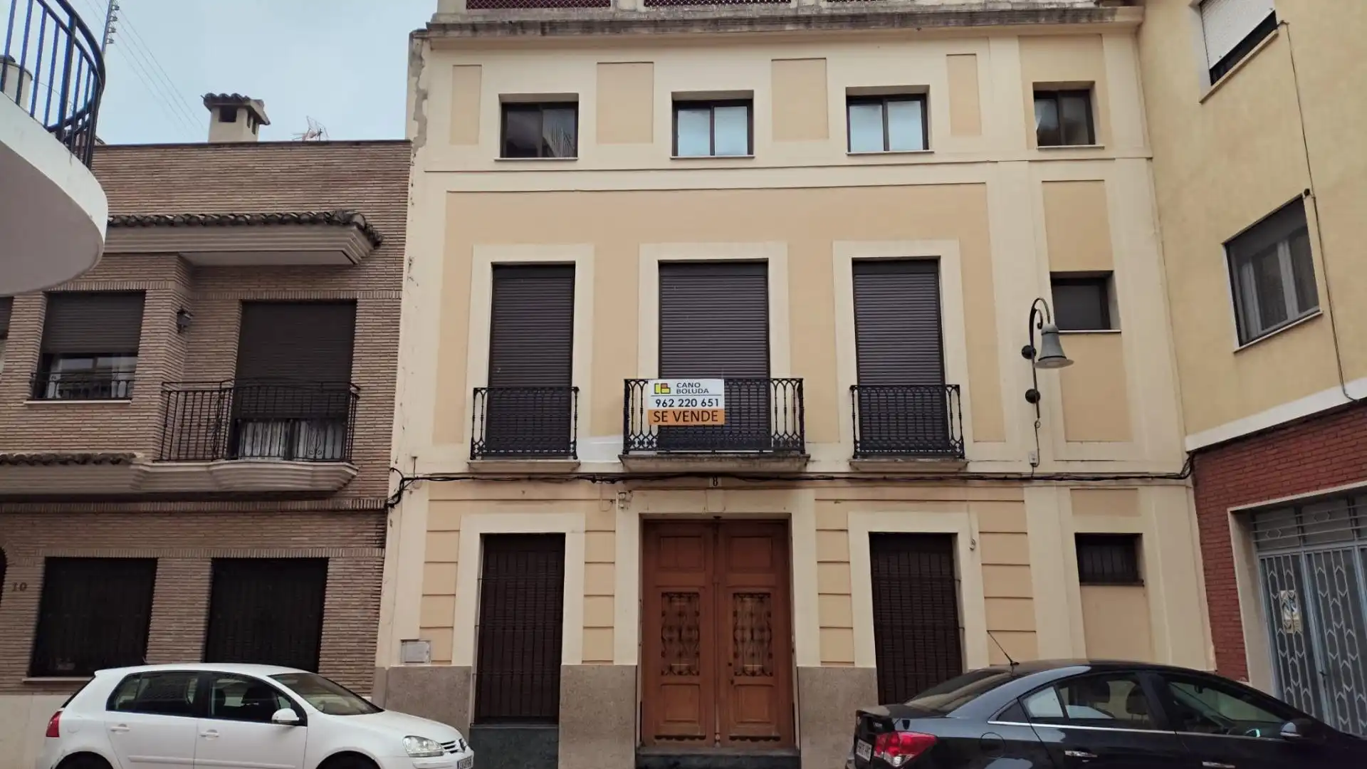 Vista exterior de Casa o chalet en venta en Villanueva de Castellón con Terraza, Trastero y Balcón