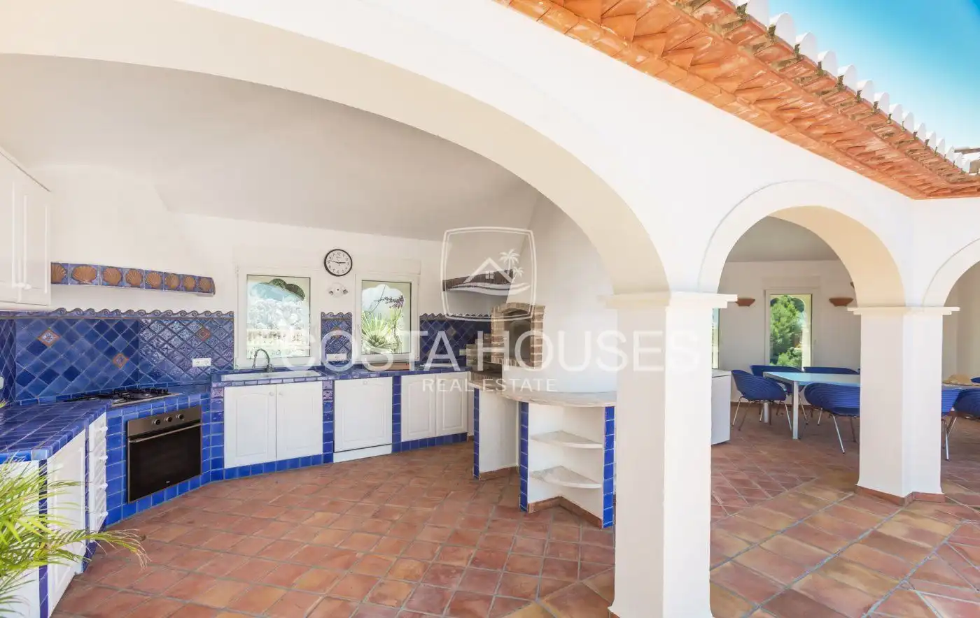 Kitchen of Houses for sale in Dénia  with Air Conditioner, Private garden and Terrace