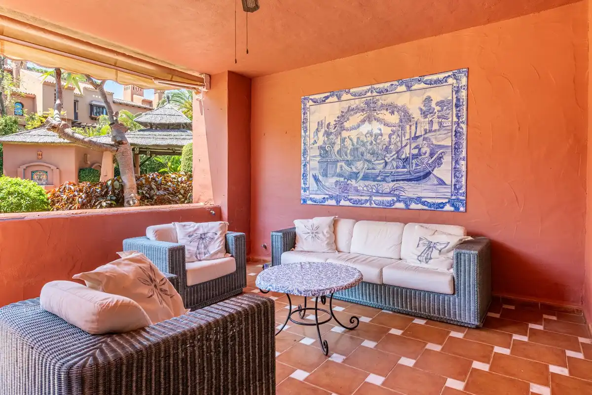 Terraza de Piso en venta en Marbella con Aire acondicionado y Trastero