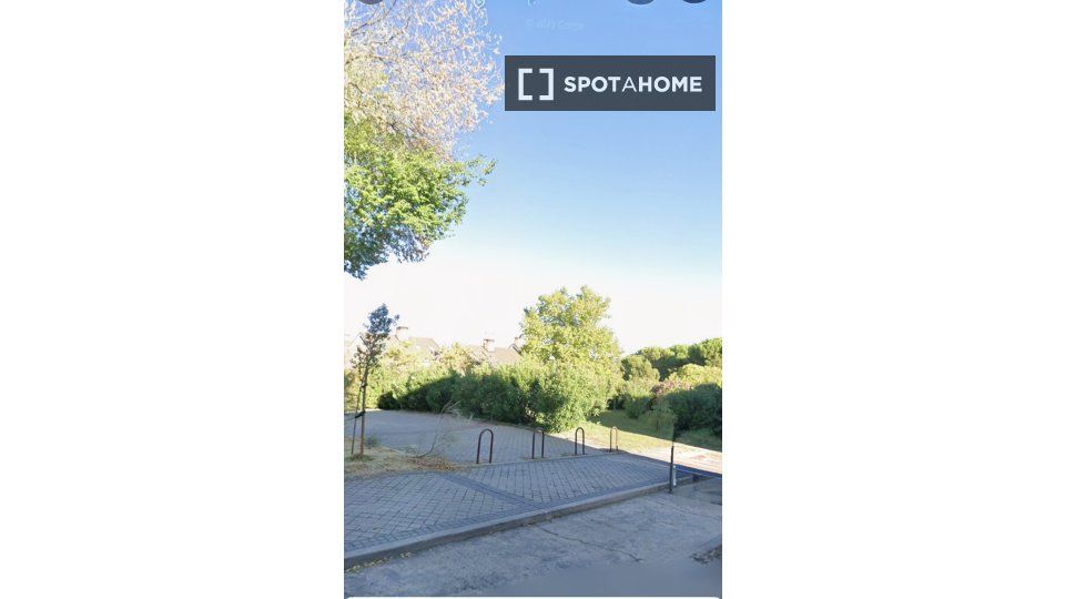 Vista exterior de Pis de lloguer en  Madrid Capital amb Aire condicionat, Calefacció i Moblat