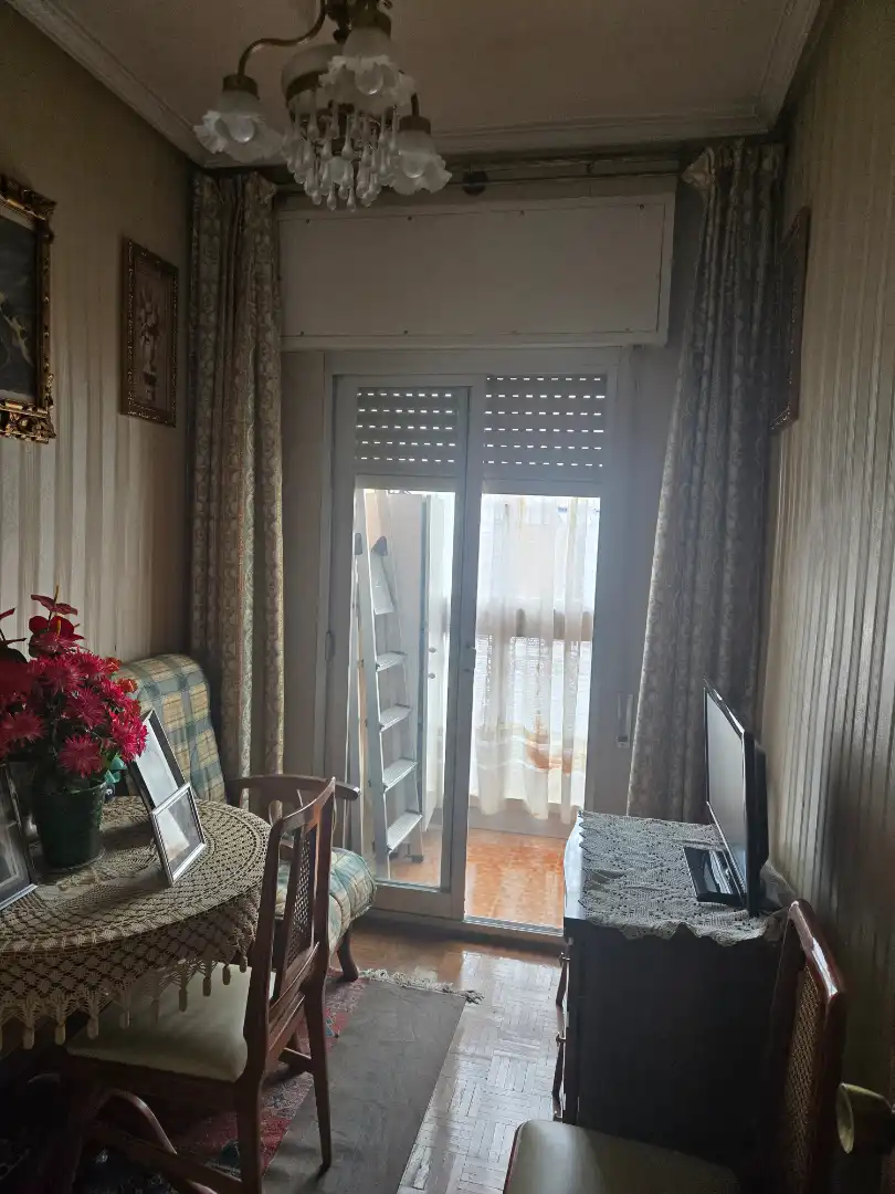 Schlafzimmer von Wohnung zum Verkauf in Madrid mit Heizung, Terrasse und Möbliert