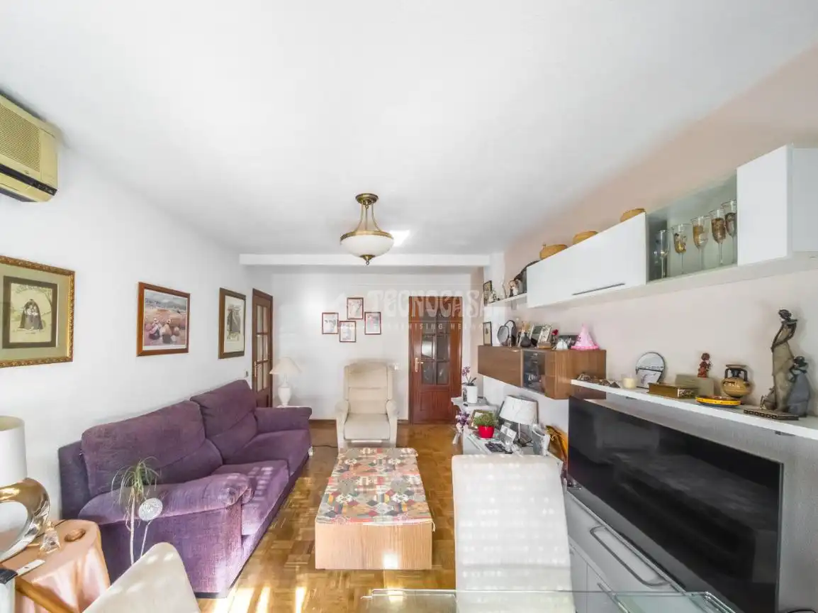 Sala de estar de Piso en venta en Madrid con Aire acondicionado, Calefacción y Parquet