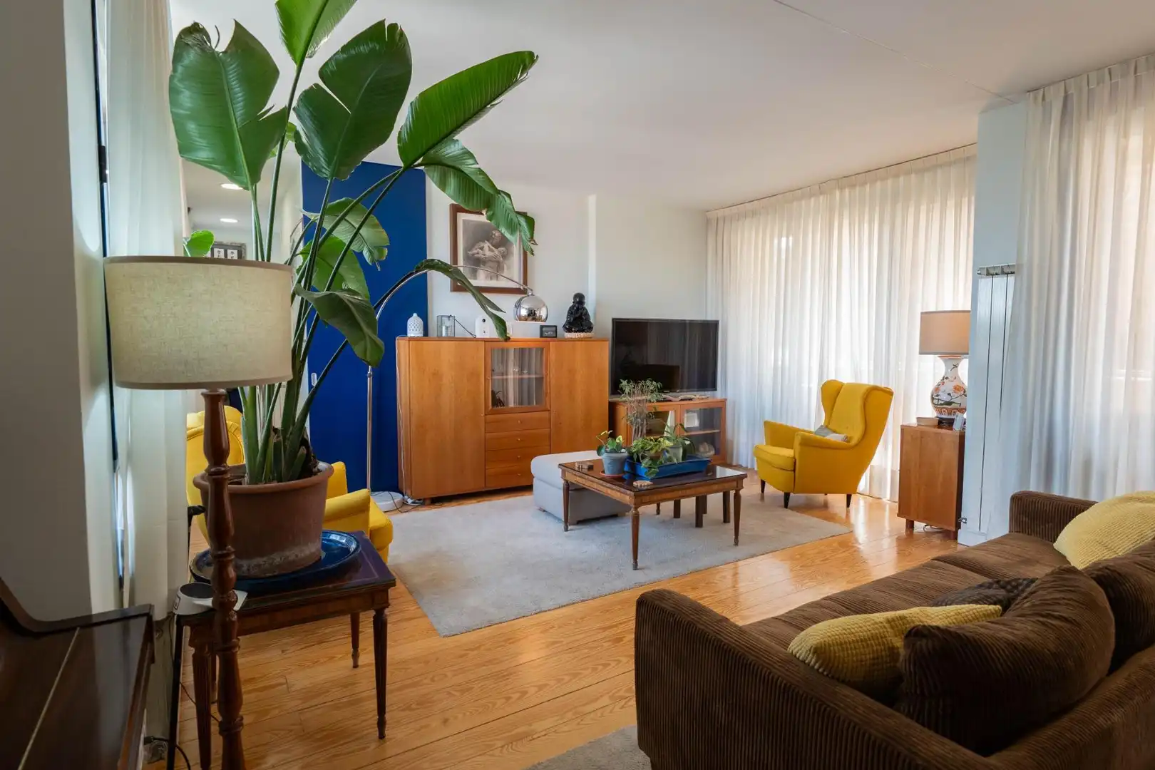 Wohnzimmer von Haus oder Chalet zum Verkauf in Madrid mit Klimaanlage, Heizung und Privatgarten