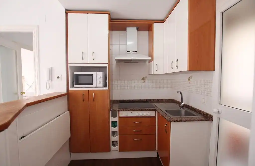 Kitchen of Flat for rent in Jerez de la Frontera  with Air Conditioner and Furnished