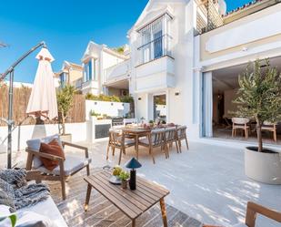 Terrace of Single-family semi-detached for sale in Marbella  with Terrace, Furnished and Community pool