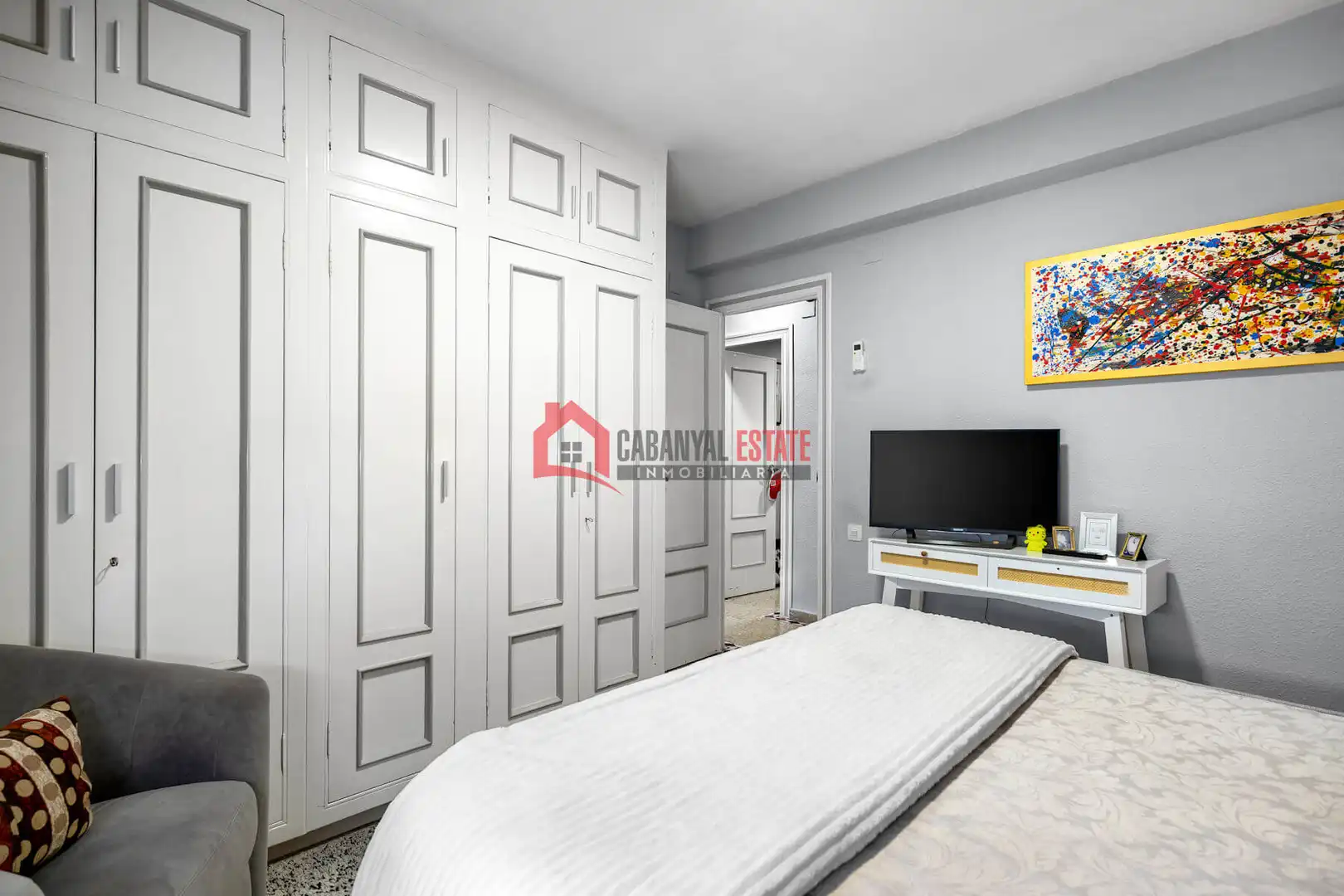 Habitación de Apartamento en venta en Valencia con Aire acondicionado, Terraza y Amueblado