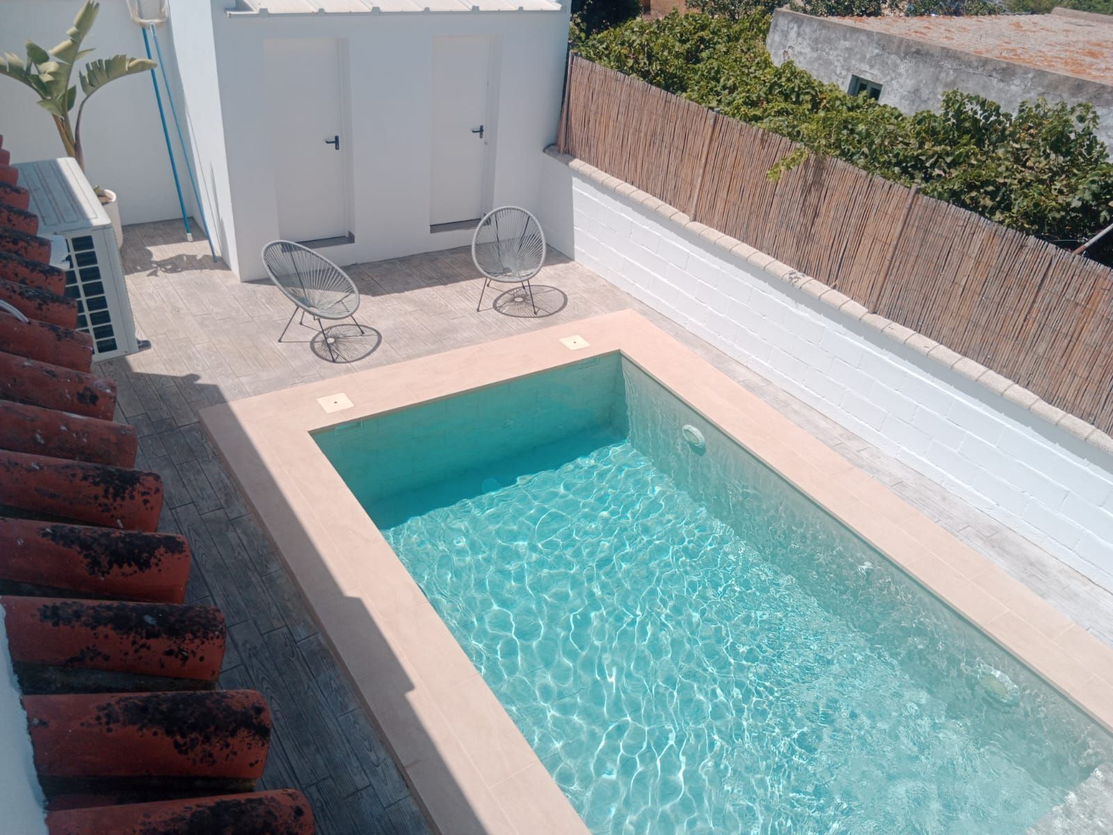 Piscina de Finca rústica en venda en Conil de la Frontera amb Aire condicionat, Jardí privat i Terrassa