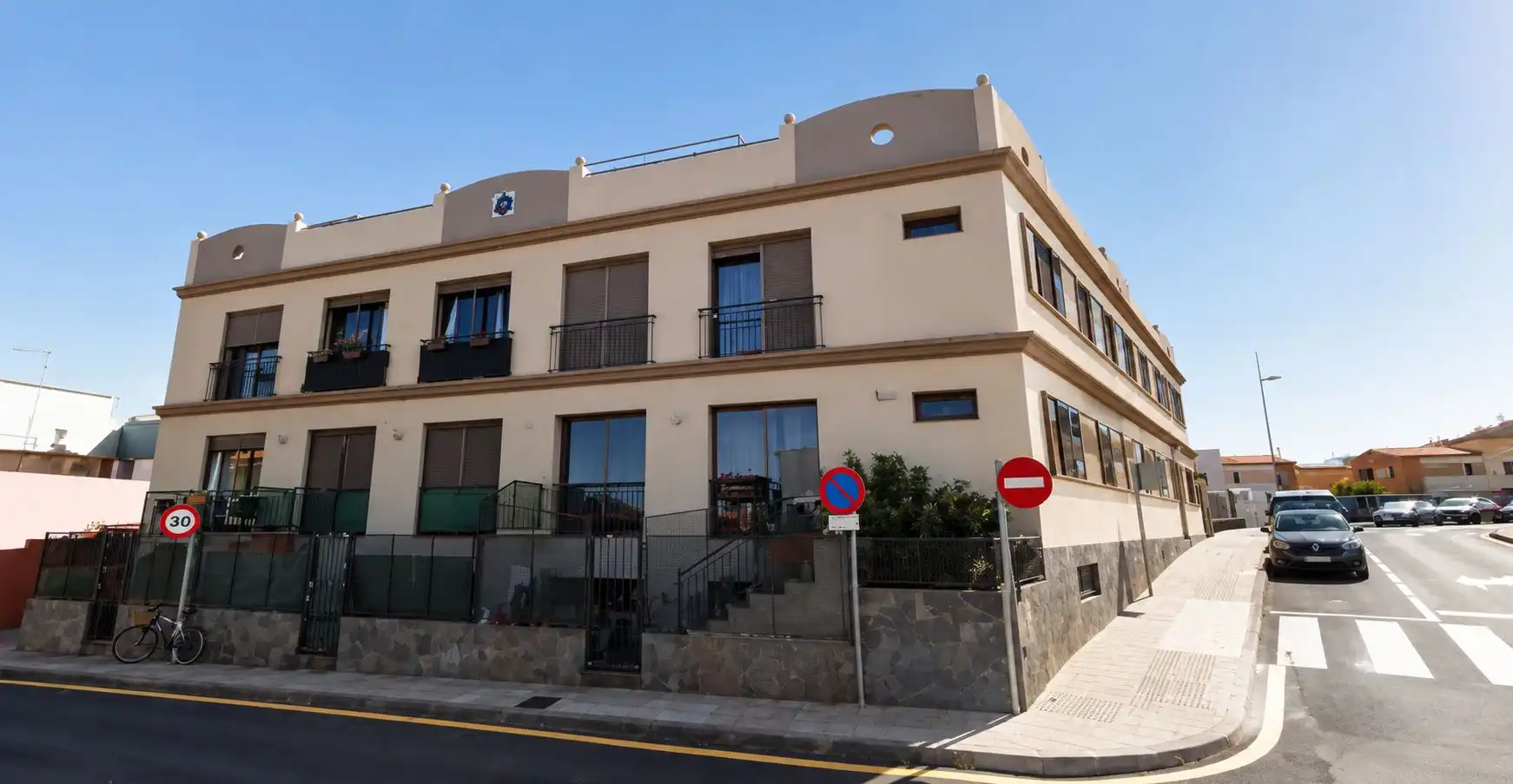Vista exterior de Piso en venta en San Cristóbal de la Laguna con Trastero