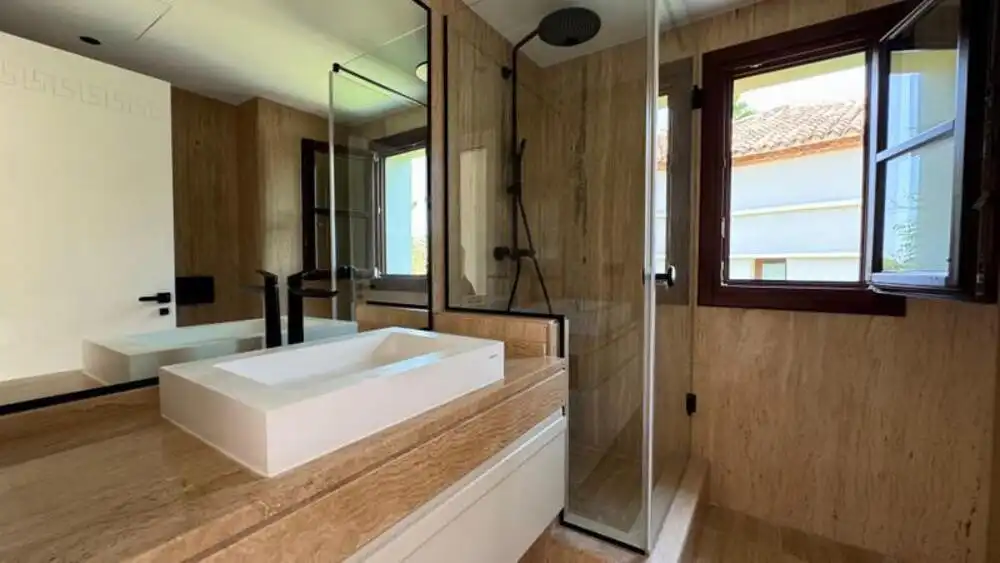 Bathroom of Houses for rent in Marbella  with Air Conditioner, Terrace and Furnished