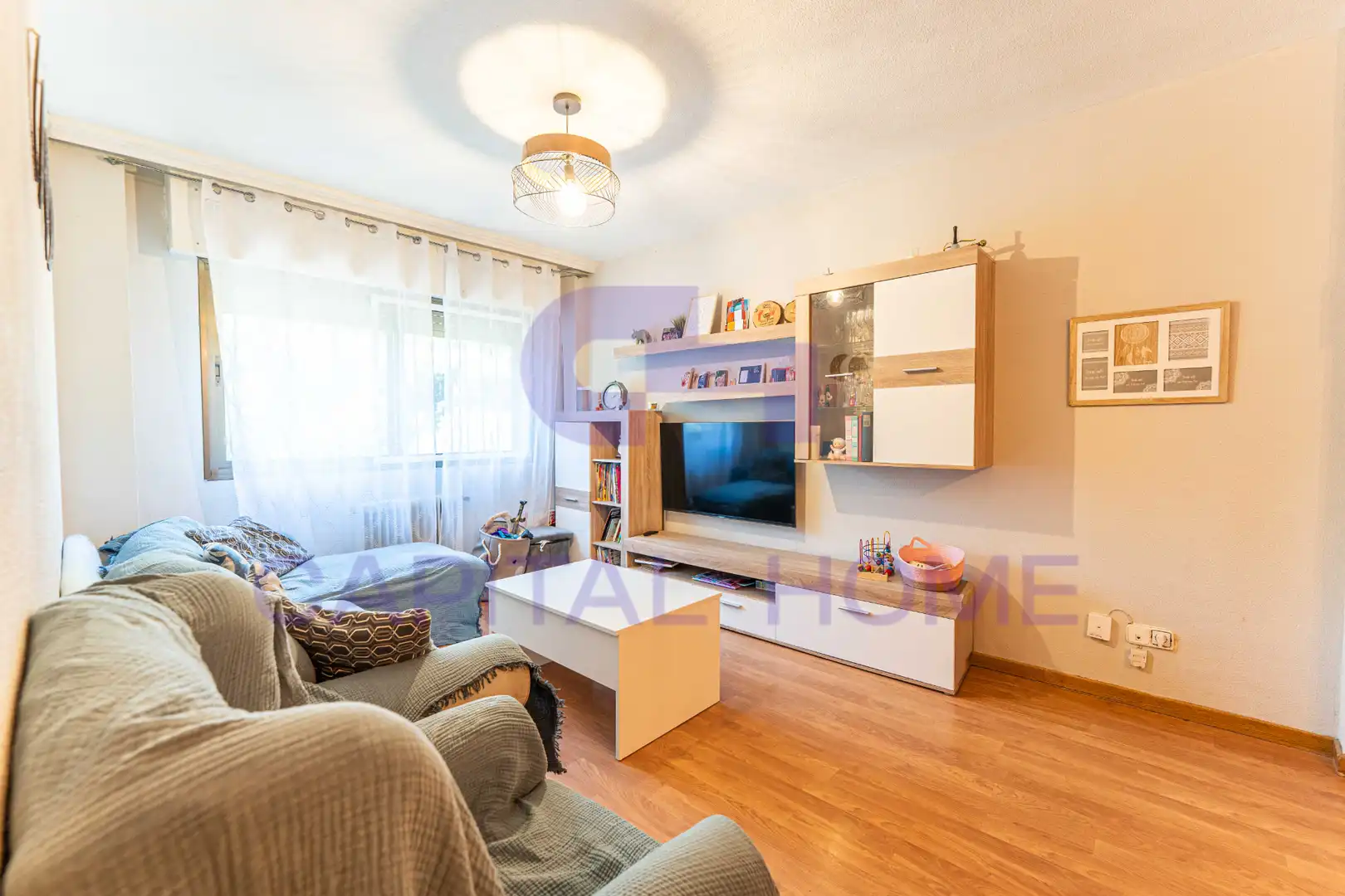 Sala de estar de Piso en venta en Navalcarnero con Calefacción, Amueblado y Horno