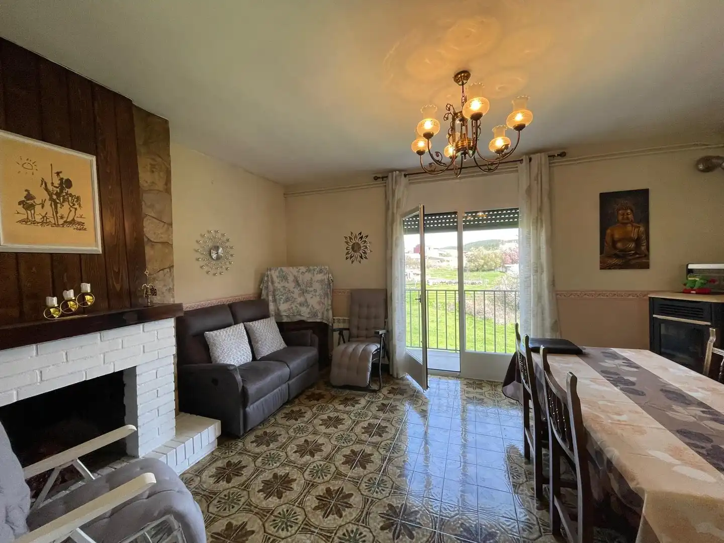 Sala de estar de Piso en venta en Navaleno con Calefacción, Terraza y Trastero