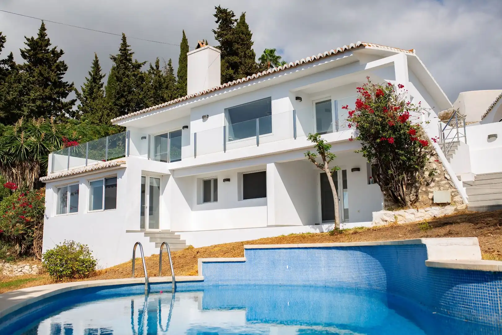 Chalet con piscina en venta en Mijas pueblo
