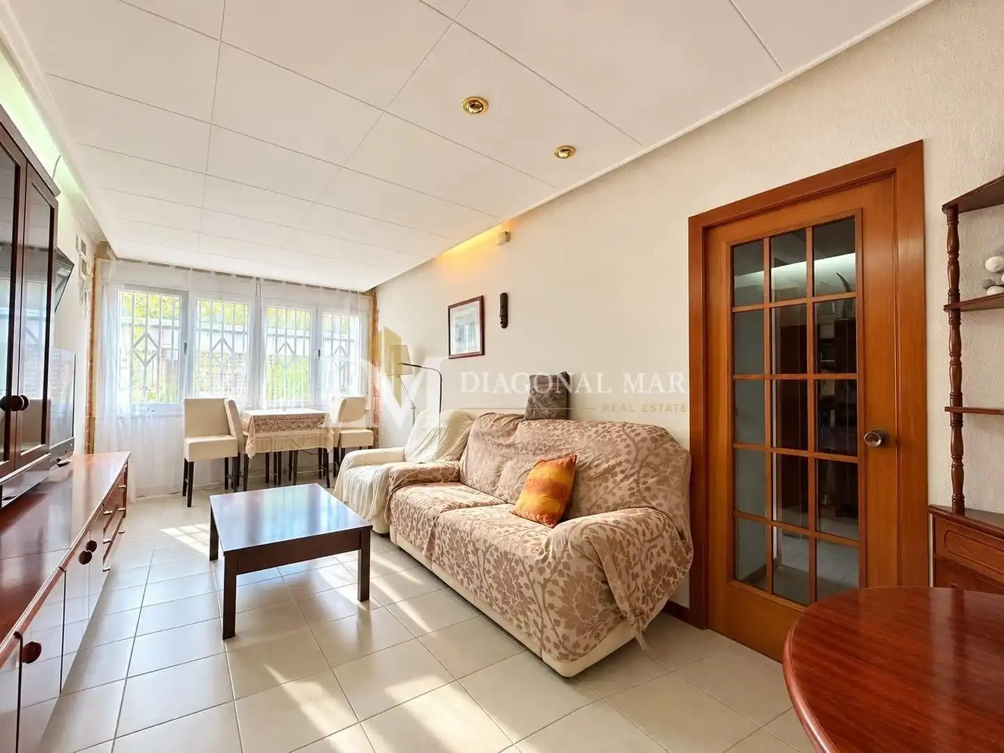 Sala d'estar de Casa o xalet en venda en Sant Martí