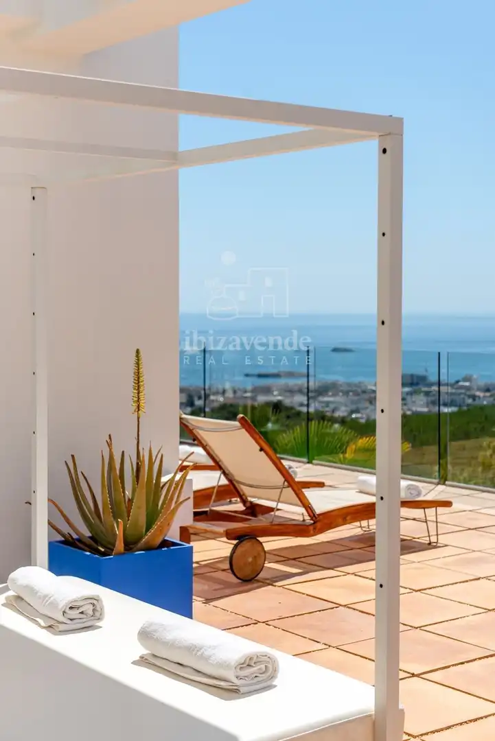 Terraza de Casa o chalet de alquiler en Eivissa con Aire acondicionado, Calefacción y Piscina