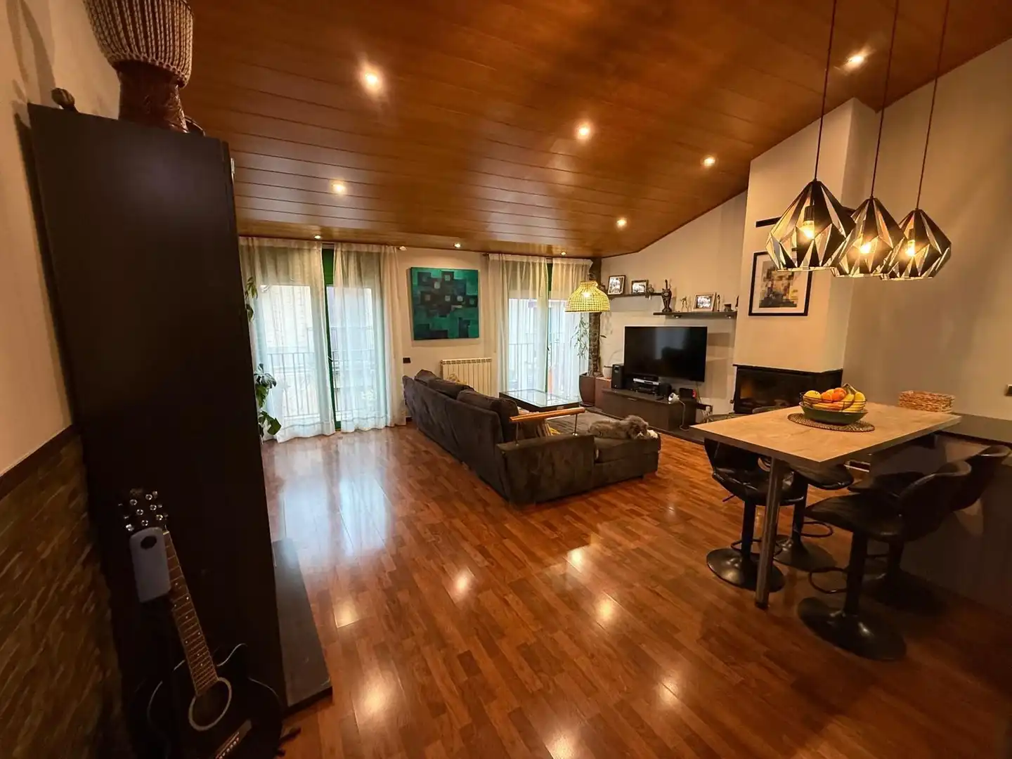 Sala de estar de Dúplex en venta en Sant Celoni con Calefacción y Terraza