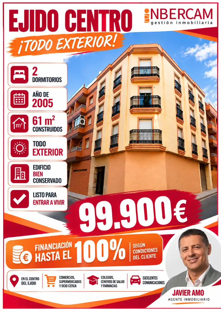 Wohnung mit Terrasse zum Verkauf in El Ejido Ciudad