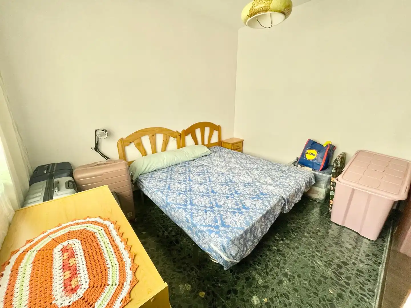 Dormitori de Apartament de lloguer en San Javier amb Terrassa, Moblat i Forn