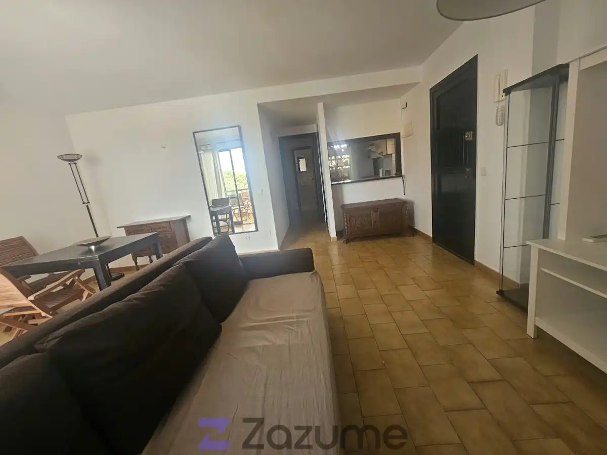 Sala de estar de Piso de alquiler en Calvià con Aire acondicionado, Calefacción y Terraza