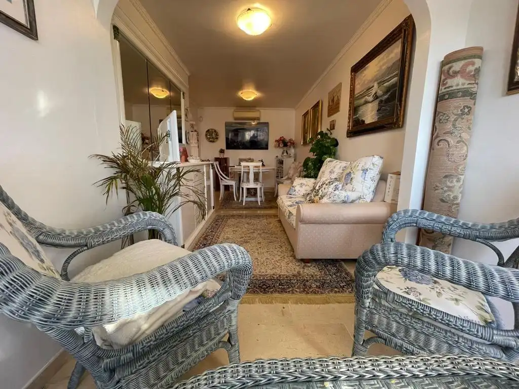 Sala de estar de Apartamento en venta en Benidorm con Aire acondicionado, Calefacción y Jardín privado