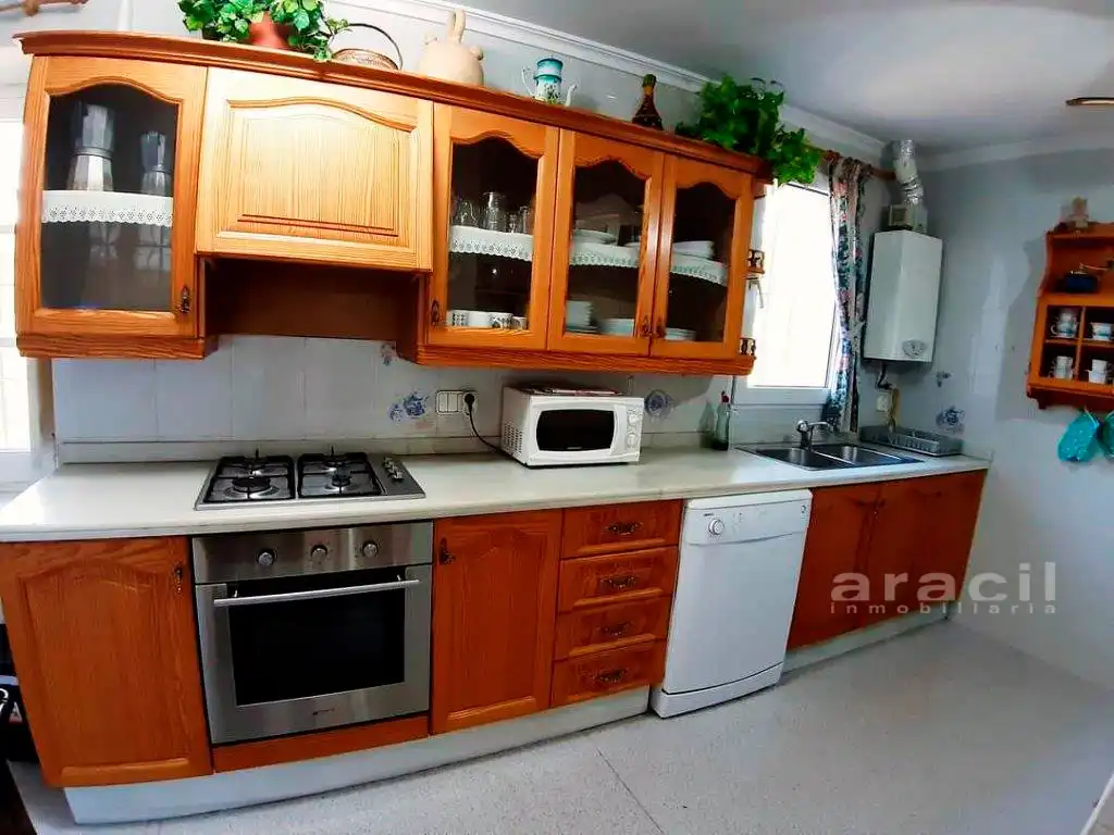 Cuina de Finca rústica en venda en Alcoy / Alcoi amb Aire condicionat, Jardí privat i Terrassa